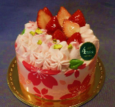 M)Japanese SAKURA Fromage Cake 14cmB