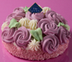 Hydrangea Blossom Dome Cake 15cm