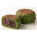 Mugwort Daifuku (Coarse Grained Rice) 