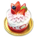 Strawberry Whole Cake 12cmB CV