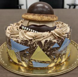 Fathers Day Cafe Chocolate Whole Cake 14cm