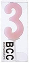 [B-3] ナンバーキャンドル３番